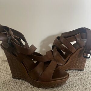 Bottega Veneta wedge sandal